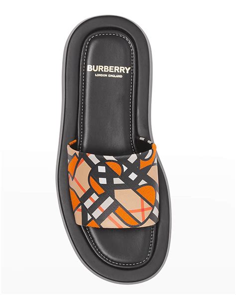 burberry buckingham slides|Burberry slides for sale.